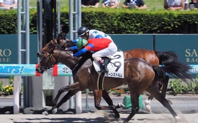 【札幌6R/2歳新馬】リープリングスターが一騎打ちをハナ差制してデビュー勝ち！