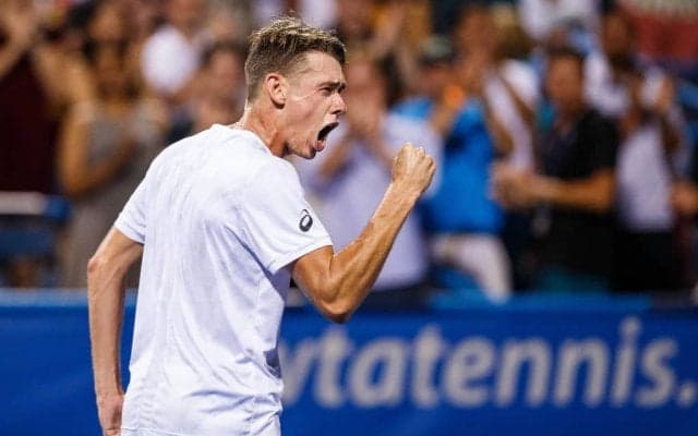 19歳のデミノーが4度のマッチポイントを凌いでルブレフを下して決勝に進出[ATP500 ワシントンD.C.]