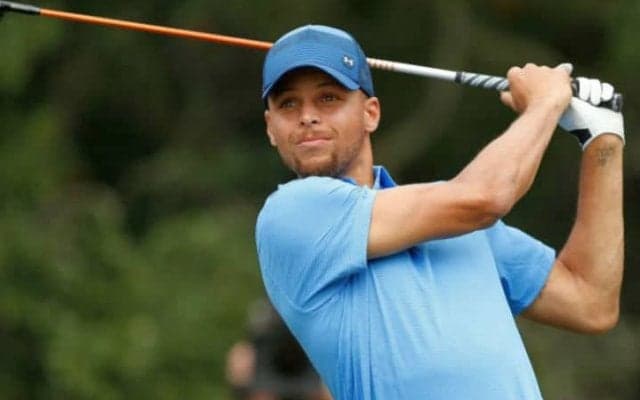 プロゴルフ大会に出場するステフィン・カリー、予選落ちした昨年の雪辱なるか