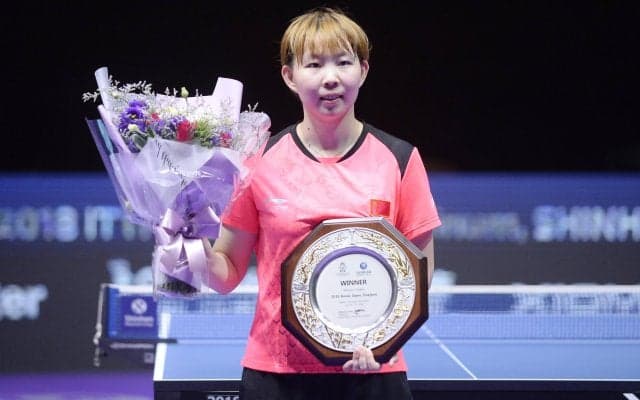 韓国OP優勝の朱雨玲が1位キープ｜女子世界ランキング(8月最新発表)