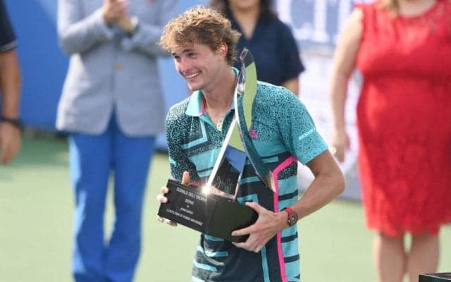 【8/5試合結果】ズベレフ 連覇で今季3タイトル目獲得。女子世界128位クズネツォワは約2年振りの優勝