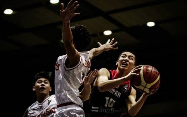 アジア制覇へ挑むU-18男子日本代表、インドネシアに快勝しグループリーグを突破