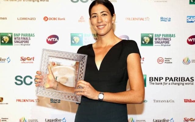 WTAプレーヤー・オブ・ザ・イヤーにウィンブルドン覇者のムグルッサが選出