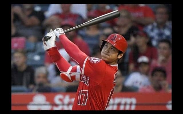 【MLB】まるで右打者の打球!?　大谷、12号逆転3ランは左中間へ125メートルの豪快弾