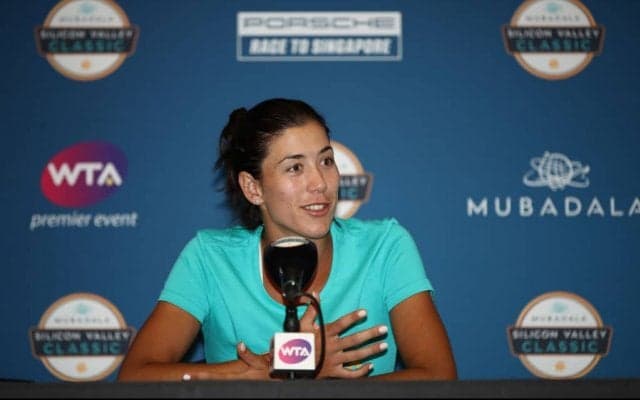 ムグルッサが前週からの腕の怪我を理由に「ロジャーズ・カップ」を棄権