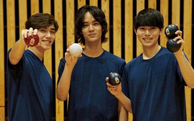 メンズノンノモデル3名が参戦、「ボッチャ部」始めました！