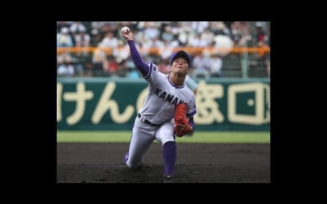 自己採点30点で14奪三振。金足農・吉田の直球は強烈にキレる