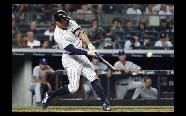 【MLB】スタントン、打球速度196キロの衝撃弾　“史上最速”の弾丸ホームランに