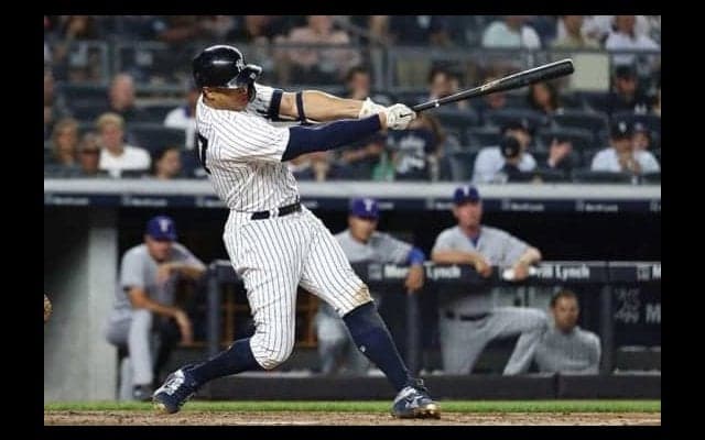 【MLB】打球速度196キロ　スタントン“驚弾”に解説が言葉にならぬ絶叫「おぉぉぉぉ」