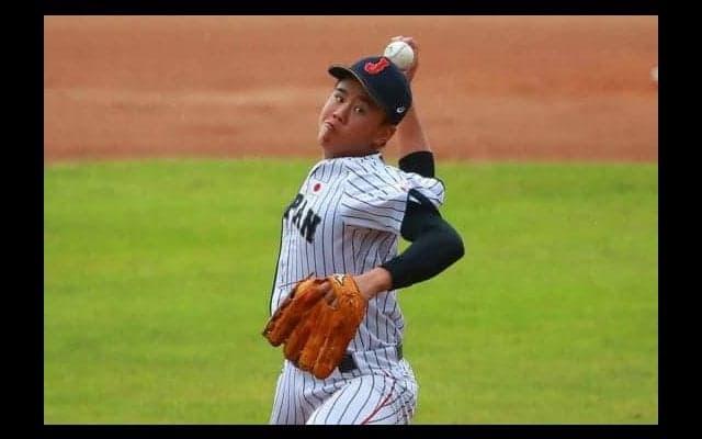 【野球U-15W杯】侍の“開幕投手”畔柳、4回途中無失点6Kの快投「相手の体が大きくて…」