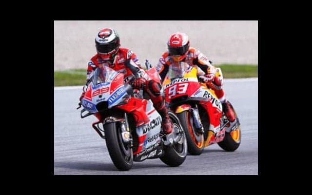 ロレンソ、ランキング14番手から急浮上。２番手ロッシの背中捕らえた