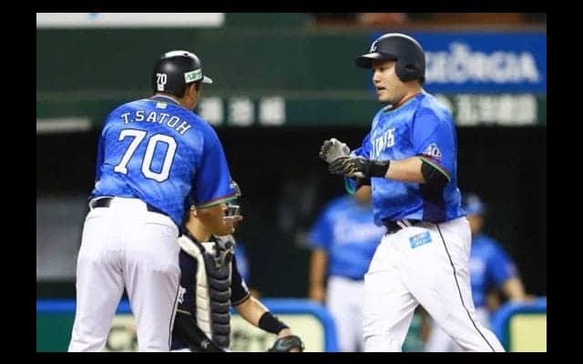 山川がリーグトップ独走の32号2ラン　西武が猛追、3発で2点差まで迫る