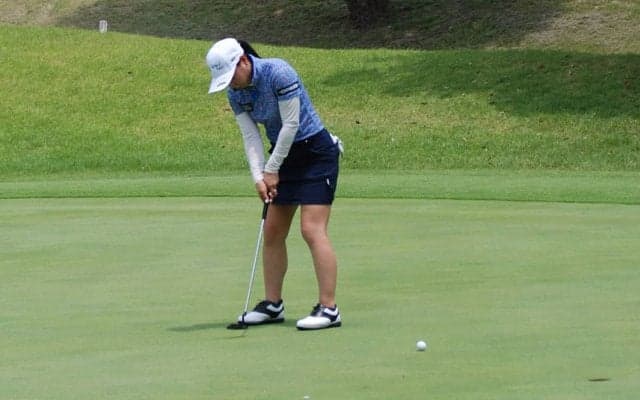 坂下莉翔子「パッティングはプロラインを意識」　アマラインでは入る確率が下がる？