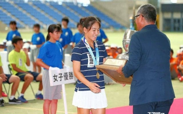 阿部宏美が逆転でシングルスを制覇【東海インターハイ2018／女子個人戦】 
