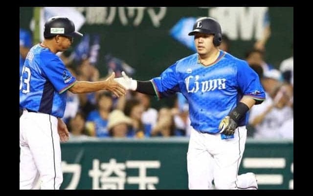 西武・山川が4戦連発の35号ソロ　首位攻防戦で左翼席へ豪快な一発