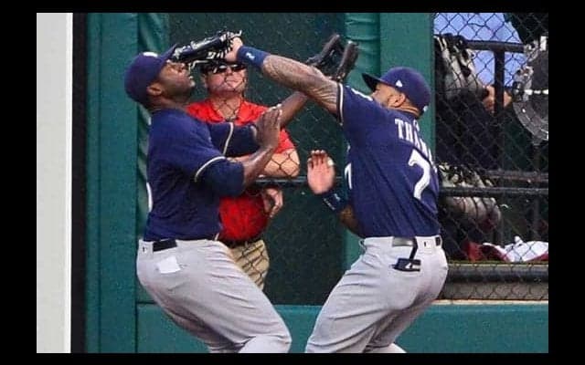 大事故につながりかねない衝突劇にMLB公式「野球はコンタクトスポーツ」