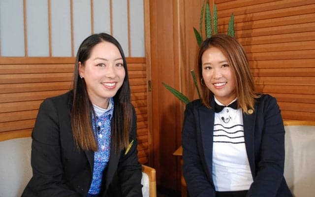 華のLPGA89期生 坂下莉翔子と三宅百佳のラウンジトーク
