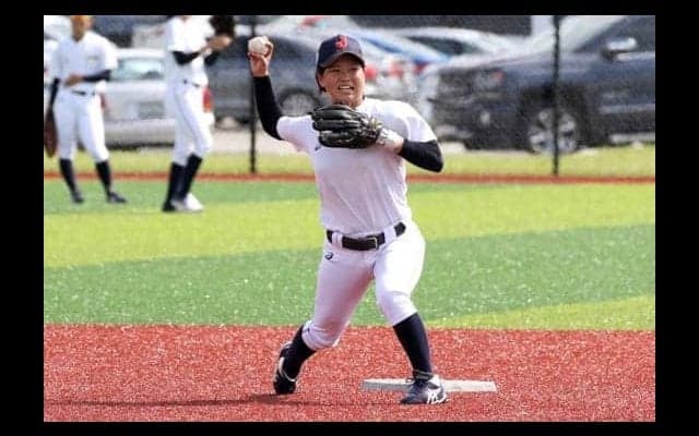 ホットコーナーを担う初出場19歳　阿部希は侍ジャパン女子代表イチの元気印