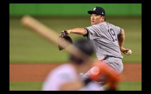 【MLB】田中将大、同点被弾で4戦連続10勝目お預け　チームは延長12回を制し4連勝