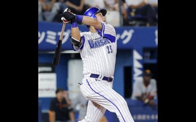 値千金の豪快弾！横浜DeNAの4番・筒香が決勝の26号2ラン！