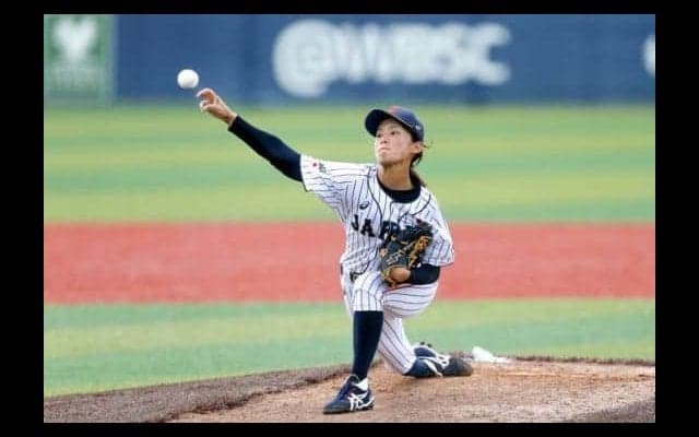 【女子W杯】硬式経験4年、異色の右腕が6回零封　指揮官は期待「早く大黒柱になって」