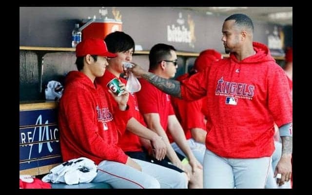 【MLB】大谷翔平、元女房役マルドナードと再会　2人のハグ写真をアストロズが公開