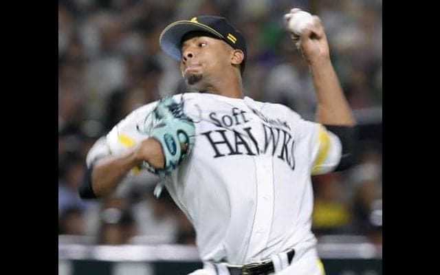 8回まで無安打！福岡ソフトバンク・ミランダが快挙逃すも2勝目！