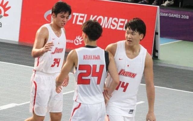 3x3男子日本代表は全試合KO勝利でアジア8強進出「天昇の分も頑張ってメダルを」