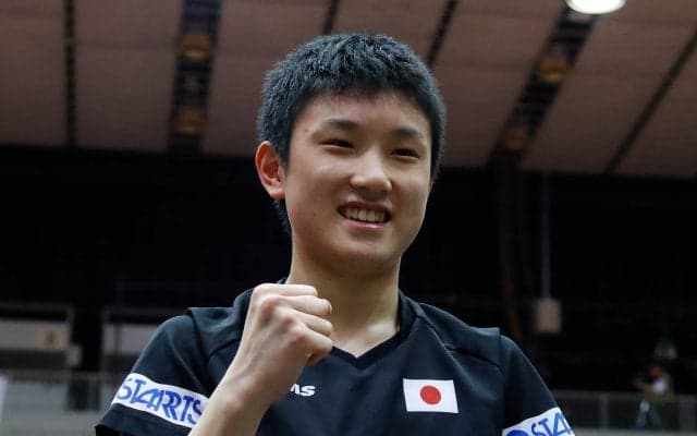【卓球】張本智和ベスト8進出　またもリオ4位のベテランを退ける＜ITTFチェコOP　男子4日目の結果＞