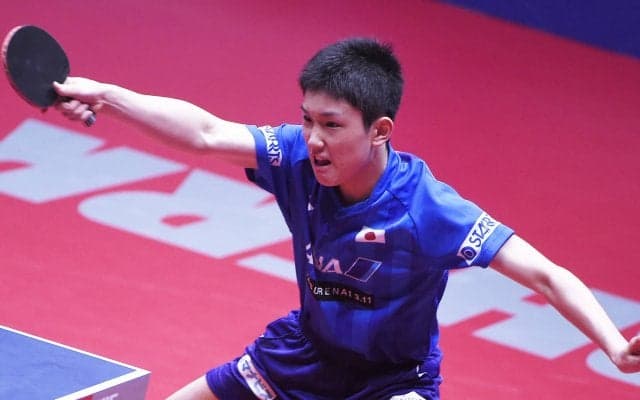 【卓球】張本智和、フレイタスに敗れベスト４＜ITTFチェコOP　男子5日目の結果＞