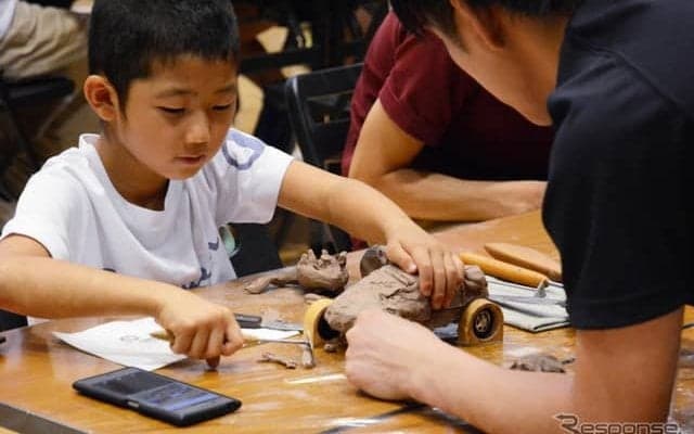 クレイモデルを見て、知って、作ってみる…カーモデルエキシビジョン2018