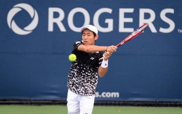 【速報】西岡が第1セット落とす。帝王フェデラーとの1回戦[全米オープン]