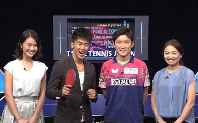 「卓球ジャパン！」に張本智和が出演！リオ五輪金メダリスト＆現世界王者撃破の試合を本人がディープ解説