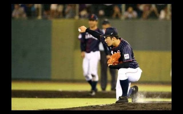 【侍U-18代表】吉田輝星が最速149キロ無失点デビュー　藤原と侍ポーズ共演「100点です」