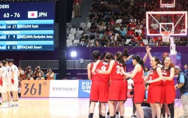 女子日本代表が『走るバスケット』で逆転勝利、アジア競技大会の銅メダルを獲得！