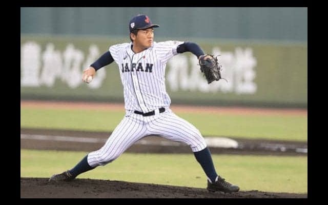 【侍U-18代表】初回まさかの3者凡退　香港の軟投派左腕に翻弄　先発野尻は8球で3人斬り