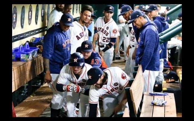 【MLB】世界一アストロズが他競技とコラボ!?　新本塁打セレブレーションに解説大爆笑