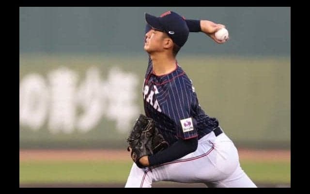 【侍U-18代表】先発・渡邉、“ノーノー継投”呼ぶ快投　3回6Kに「自分のボール投げられた」