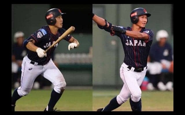 【侍U-18代表】藤原恭大と小園海斗が胸に秘める韓国へのリベンジへの思い「去年負けている」