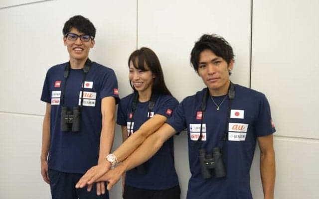 楢崎智亜「3種目で勝ちにいく」。最高峰の戦い、世界選手権へ向けて日本代表が出発
