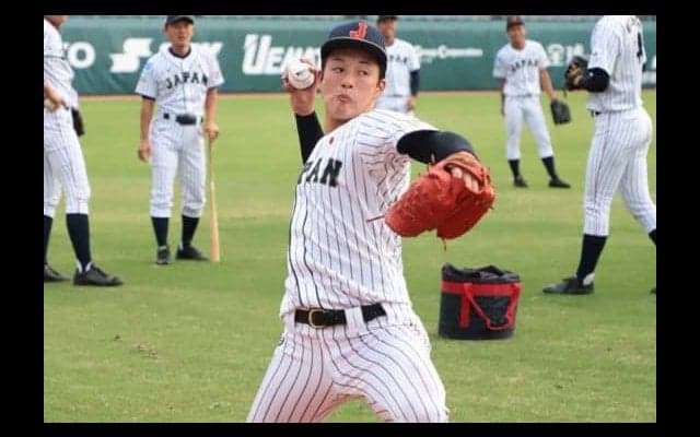 【侍U-18代表】吉田輝星が韓国戦先発　「ピッチャーヨシダ」にスタンド沸く