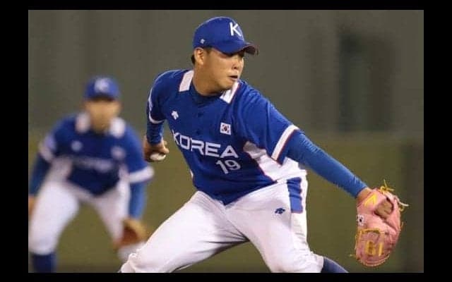 【侍U-18代表】韓国に驚きの右腕が　3番手のソ・ジュンウォンがサイドハンドで152キロ