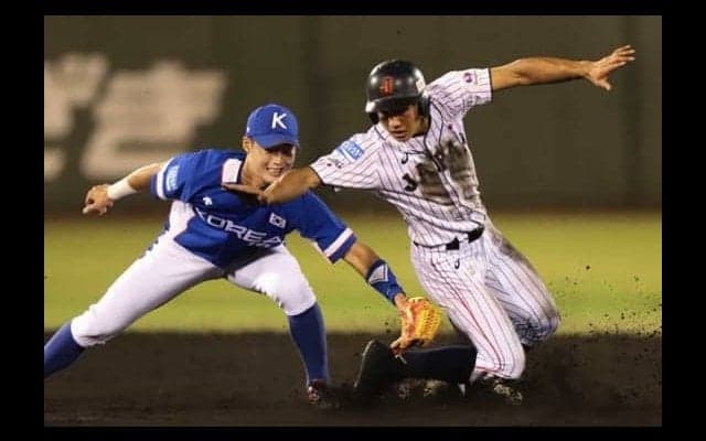 【侍U-18代表】6回に反撃！　藤原＆根尾でチャンスメーク、相手のミスで1点を返す