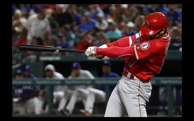 【MLB】大谷翔平が驚異の活躍　第4打席は中前打→二盗成功　今季3度目3安打＆7盗塁