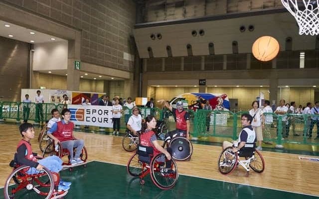 車いすバスケやウィルチェアーラグビーが体験できる「i enjoy ! パラスポーツパーク」開催
