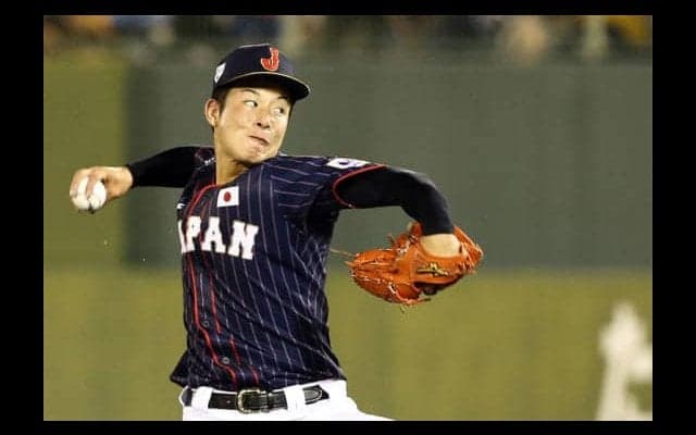 【侍U-18代表】4回から吉田輝星がマウンドへ！　5日の韓国戦で95球投げ中1日で登板