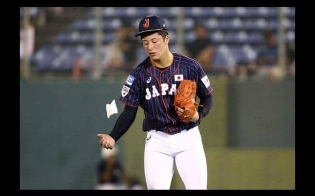 【侍U-18代表】台湾に勝ち越し許す…　吉田輝星、中1日で救援も2失点