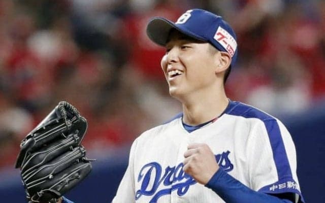 中日・笠原がプロ初完封勝利！ 自己最多の133球で赤ヘル打線を3安打翻弄！