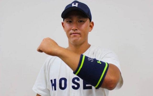 中山翔太が左手で2本塁打！スカウトも高評価。法大が早大下し先勝【東京六大学野球】