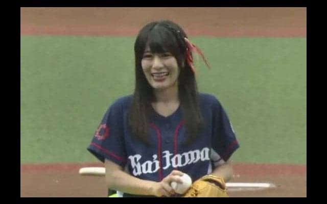 仮面女子・猪狩ともかさんがロッテ戦で1年ぶり始球式　「本当に嬉しかった」